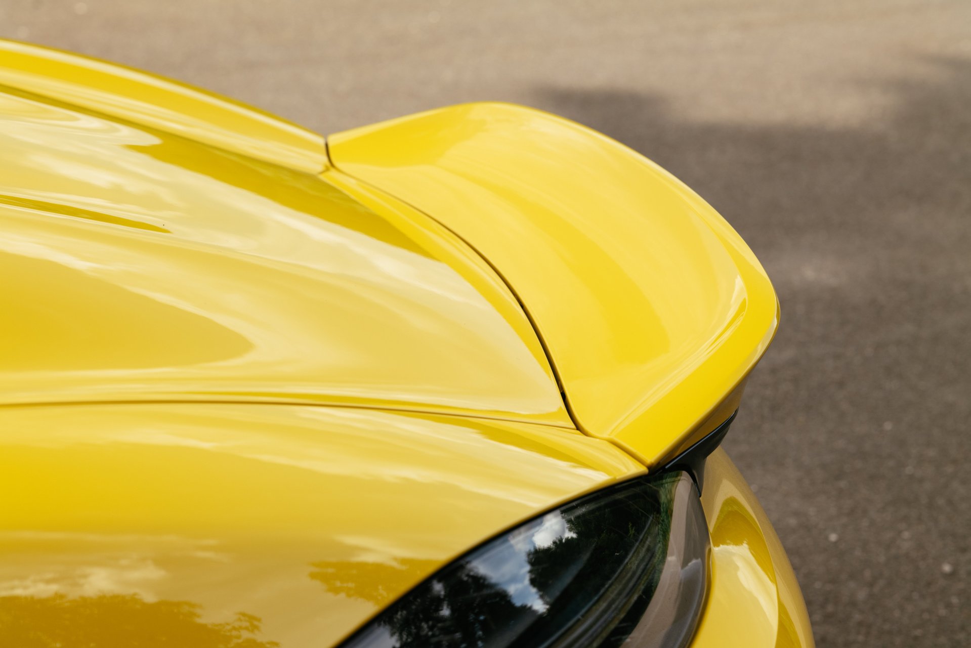 Spyder RS ducktail without gurney flap